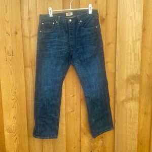 Men’s Levi’s straight leg button-fly 501s 36x30